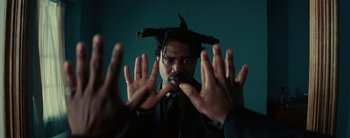 Movie still from “Sampha - Only” (2023), directed by Dexter Navy – Close Up shot, Over the shoulder angle