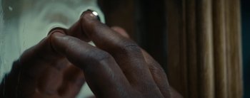 Movie still from “Sampha - Only” (2023), directed by Dexter Navy – Extreme Close Up shot, Overhead angle