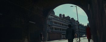Movie still from “Sampha - Only” (2023), directed by Dexter Navy – Extreme Wide shot, Low angle