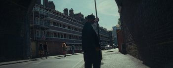 Movie still from “Sampha - Only” (2023), directed by Dexter Navy – Extreme Wide shot, High angle