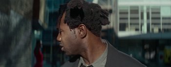 Movie still from “Sampha - Only” (2023), directed by Dexter Navy – Close Up shot, Low angle