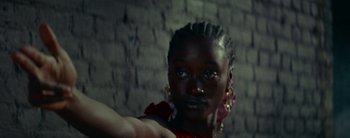 Movie still from “Sampha - Only” (2023), directed by Dexter Navy – Close Up shot, Low angle