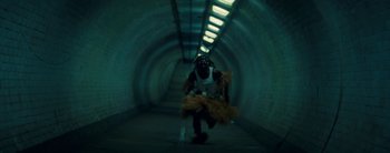 Movie still from “Sampha - Only” (2023), directed by Dexter Navy – Wide shot, Overhead angle