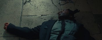 Movie still from “Sampha - Only” (2023), directed by Dexter Navy – Close Up shot, Overhead angle