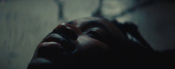 Movie still from “Sampha - Only” (2023), directed by Dexter Navy – Extreme Close Up shot, High angle