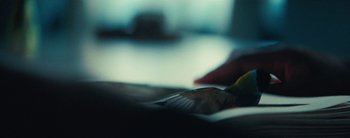 Movie still from “Sampha - Only” (2023), directed by Dexter Navy – Extreme Close Up shot, High angle