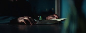 Movie still from “Sampha - Only” (2023), directed by Dexter Navy – Extreme Close Up shot, High angle