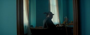 Movie still from “Sampha - Only” (2023), directed by Dexter Navy – Medium shot, Over the shoulder angle