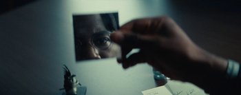 Movie still from “Sampha - Only” (2023), directed by Dexter Navy – Extreme Close Up shot, Over the shoulder angle