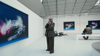 Movie still from “Audrey Nuna - Locket” (2023), directed by Valentin Petit – Wide shot, High angle