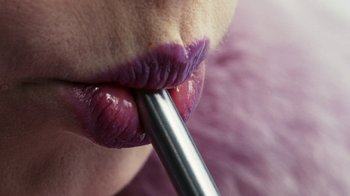 Movie still from “Audrey Nuna - Locket” (2023), directed by Valentin Petit – Extreme Close Up shot, Low angle