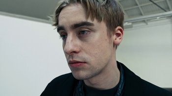 Movie still from “Audrey Nuna - Locket” (2023), directed by Valentin Petit – Close Up shot, Low angle