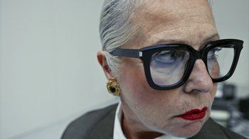 Movie still from “Audrey Nuna - Locket” (2023), directed by Valentin Petit – Close Up shot, Over the shoulder angle