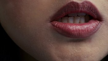 Movie still from “Audrey Nuna - Locket” (2023), directed by Valentin Petit – Extreme Close Up shot, Low angle