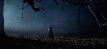 Movie still from “DJ Suzy - Wings” (2023), directed by SWIM CLUB – Extreme Wide shot, Over the shoulder angle