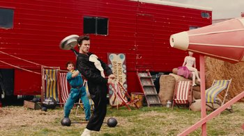 Movie still from “Harry Styles - Daylight” (2023), directed by Tanu Muiño – Wide shot, Over the shoulder angle