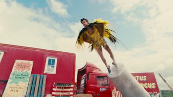 Movie still from “Harry Styles - Daylight” (2023), directed by Tanu Muiño – Wide shot, Low angle