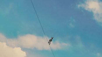 Movie still from “Harry Styles - Daylight” (2023), directed by Tanu Muiño – Extreme Wide shot, Low angle