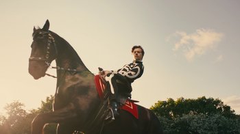 Movie still from “Harry Styles - Daylight” (2023), directed by Tanu Muiño – Wide shot, Low angle