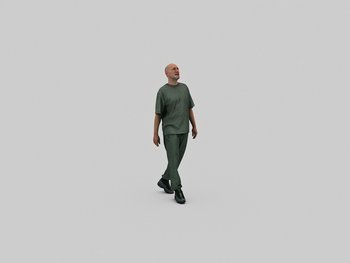 Movie still from “Paul Kalkbrenner - Schwer” (2023), directed by Jovan Todorović – Wide shot, Low angle