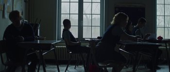 Movie still from “The Blaze - MADLY” (2023), directed by The Blaze – Wide shot, Over the shoulder angle