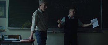Movie still from “The Blaze - MADLY” (2023), directed by The Blaze – Medium shot, Over the shoulder angle