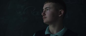 Movie still from “The Blaze - MADLY” (2023), directed by The Blaze – Close Up shot, Low angle