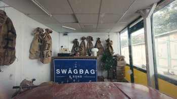 Movie still from “James Blake - Big Hammer” (2023), directed by Oscar Hudson – Wide shot, High angle