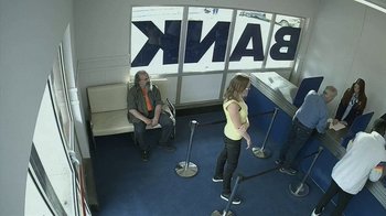 Movie still from “James Blake - Big Hammer” (2023), directed by Oscar Hudson – Wide shot, High angle