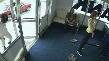 Movie still from “James Blake - Big Hammer” (2023), directed by Oscar Hudson – Extreme Wide shot, High angle