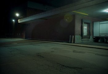 Movie still from “Skiifall - 2 Charming” (2023), directed by rubberband. – Extreme Wide shot, Low angle