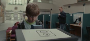 Movie still from “Squid - The Blades” (2023), directed by Kasper Häggström – Medium shot, Over the shoulder angle