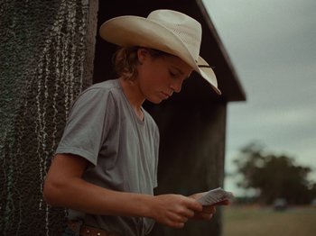 Movie still from “The Teskey Brothers - Take My Heart” (2023), directed by W.A.M. Bleakley – Medium shot, Low angle