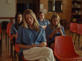 Movie still from “The Teskey Brothers - Take My Heart” (2023), directed by W.A.M. Bleakley – Medium shot, Low angle