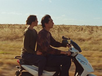 Movie still from “The Teskey Brothers - Take My Heart” (2023), directed by W.A.M. Bleakley – Wide shot, Low angle