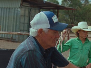 Movie still from “The Teskey Brothers - Take My Heart” (2023), directed by W.A.M. Bleakley – Medium shot, Over the shoulder angle