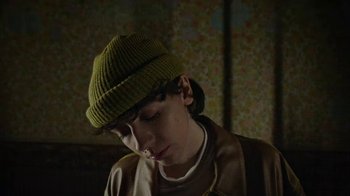 Movie still from “Ariete - Sea of Troubles” (2023), directed by Enea Colombi – Close Up shot, High angle