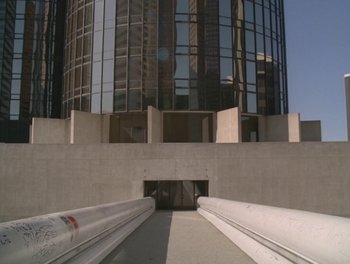 Movie still from “Maxo - Free!” (2023), directed by Vincent Haycock – Extreme Wide shot, Low angle