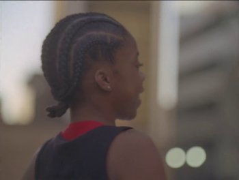 Movie still from “Maxo - Free!” (2023), directed by Vincent Haycock – Close Up shot, Low angle