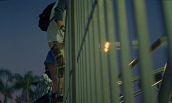 Movie still from “The Kid LAROI - …Growing Up” (2023), directed by Ramez Silyan – Medium shot, Low angle