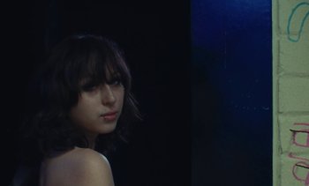 Movie still from “The Kid LAROI - …Growing Up” (2023), directed by Ramez Silyan – Close Up shot, Low angle