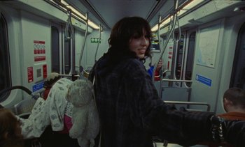 Movie still from “The Kid LAROI - …Growing Up” (2023), directed by Ramez Silyan – Medium shot, Low angle