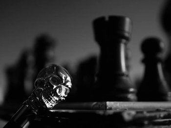 Movie still from “Depeche Mode - Ghosts Again” (2023), directed by Anton Corbijn – Extreme Close Up shot, High angle