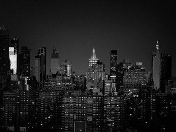 Movie still from “Depeche Mode - Ghosts Again” (2023), directed by Anton Corbijn – Extreme Wide shot, Low angle