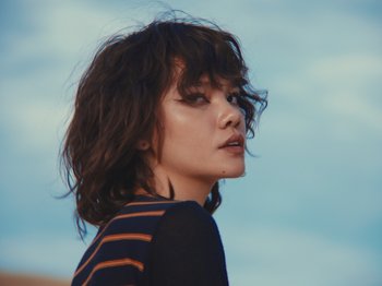 Movie still from “Kid Culture - Keep It” (2023), directed by Daniel Iglesias Jr. – Close Up shot, Low angle