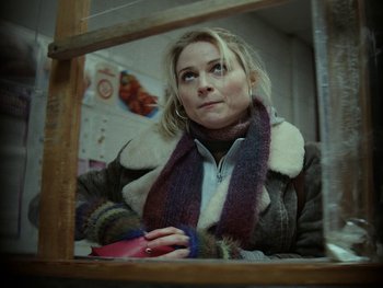 Movie still from “Lewis Capaldi - Pointless” (2023), directed by Hector Dockrill – Close Up shot, Low angle