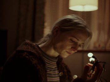 Movie still from “Lewis Capaldi - Pointless” (2023), directed by Hector Dockrill – Close Up shot, Low angle