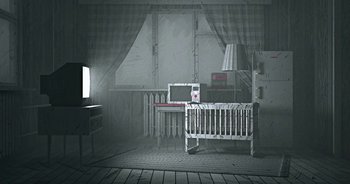 Movie still from “Monetochka - Burn” (2023), directed by Lado Kvataniya – Wide shot, High angle