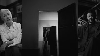Movie still from “Kendrick Lamar - Count Me Out” (2022), directed by Dave Free – Wide shot, High angle