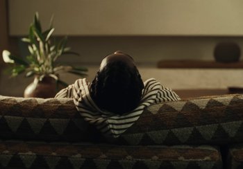 Movie still from “Kendrick Lamar - Rich Spirit” (2022), directed by Calmatic – Extreme Close Up shot, High angle